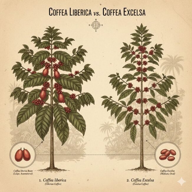 Cafe Liberica Y Excelsa