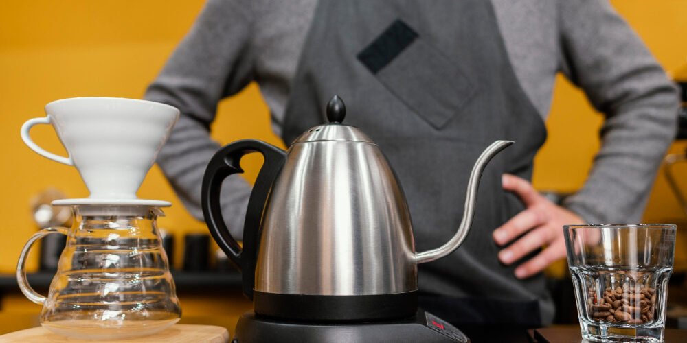 Hervidor De Cuello De Cisne Electrico