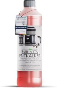 Líquido descalcificador de cafeteras Purivita