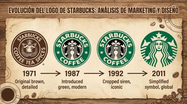 Evolucion Del Logo De Starbucks