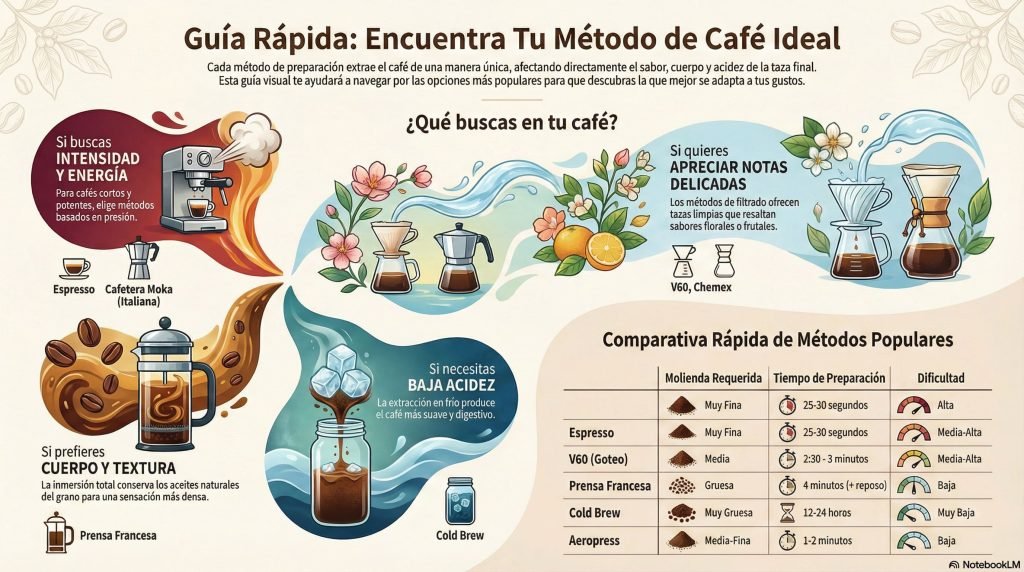 Infographic Coffee Brewing Methods Coffee Sapiens