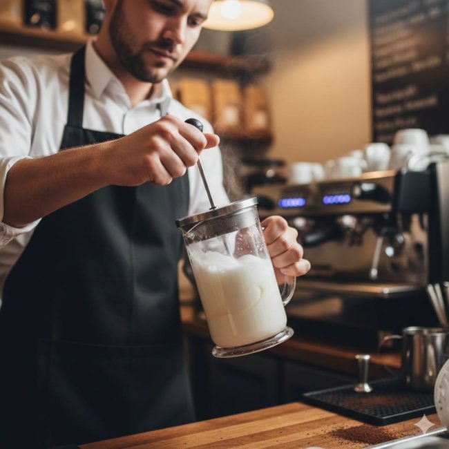 Microespuma Cafetera Francesa