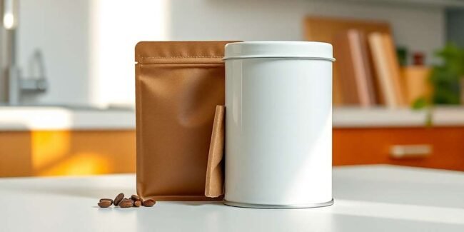Bolsas vx Latas para guardar café