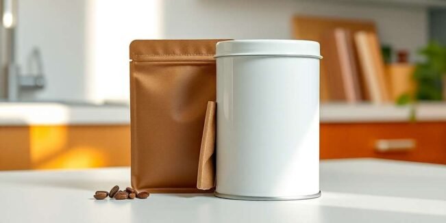 Bolsas vx Latas para guardar café