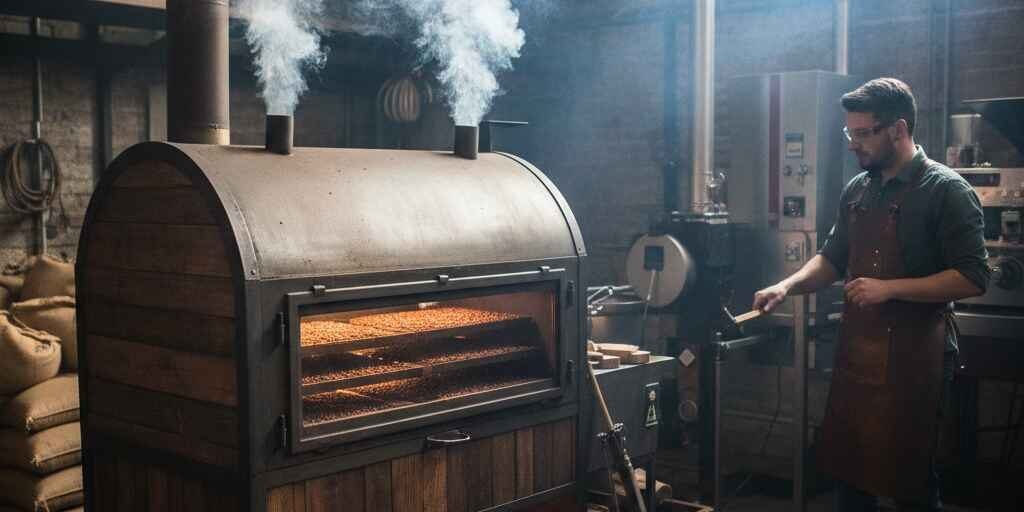 Cafe Ahumado Con Madera