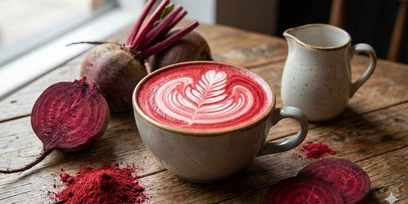 Flat Red Café con Remolacha