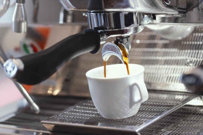 Pressure Profiling Espresso Coffee