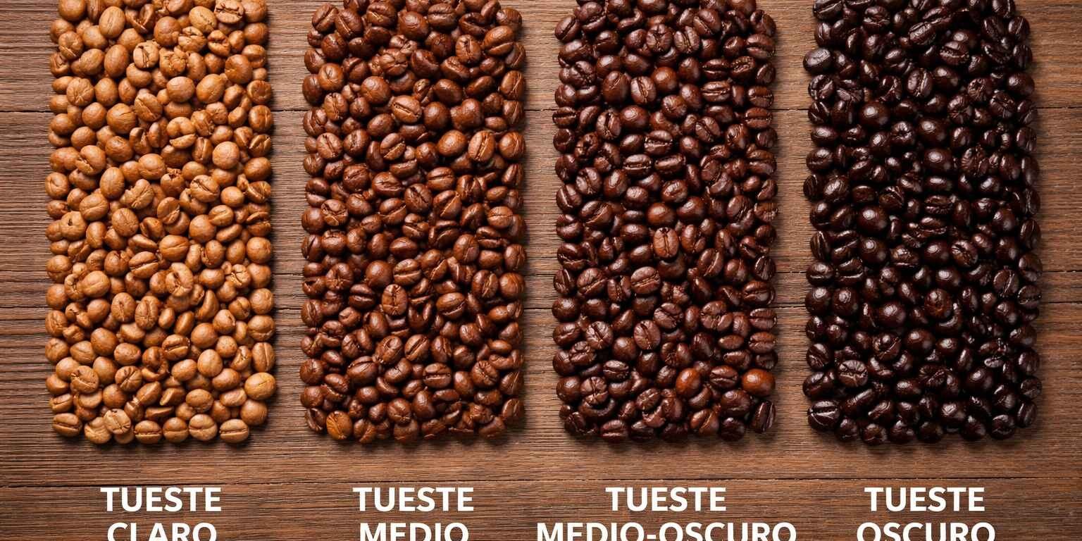 4 Tipos De Tueste Del Cafe