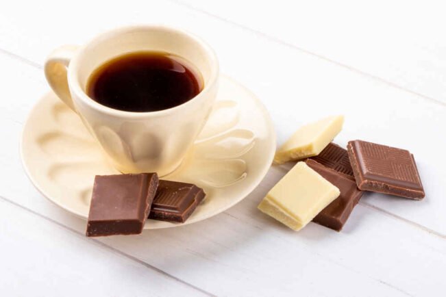 Maridaje De Cafe Y Chocolate Blanco