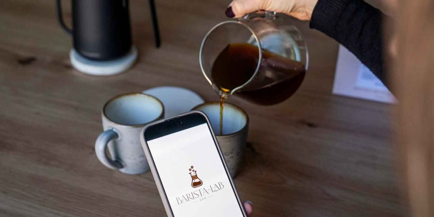 Mockup Barista Lab App Mockup Barista Lab App