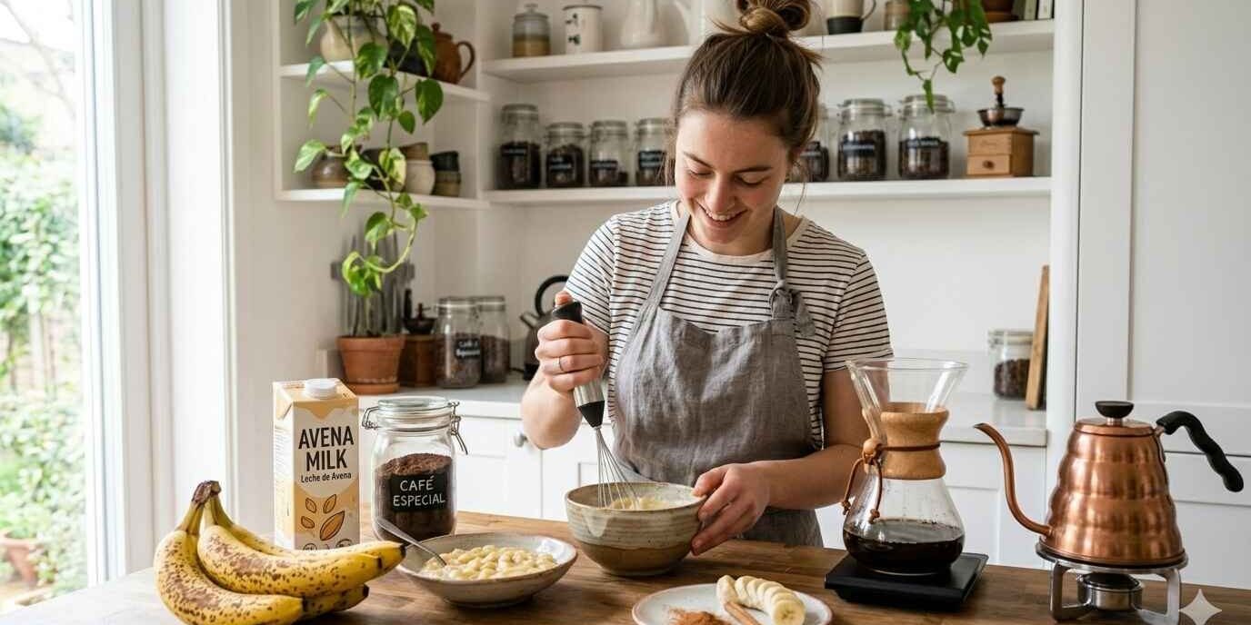 Receta Banana Coffee