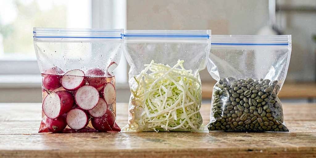 Uso de bolsas herméticas para fermentación anaeróbica Uso de bolsas herméticas para fermentación anaeróbica
