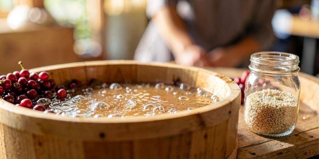 Fermentación con levaduras seleccionadas en café