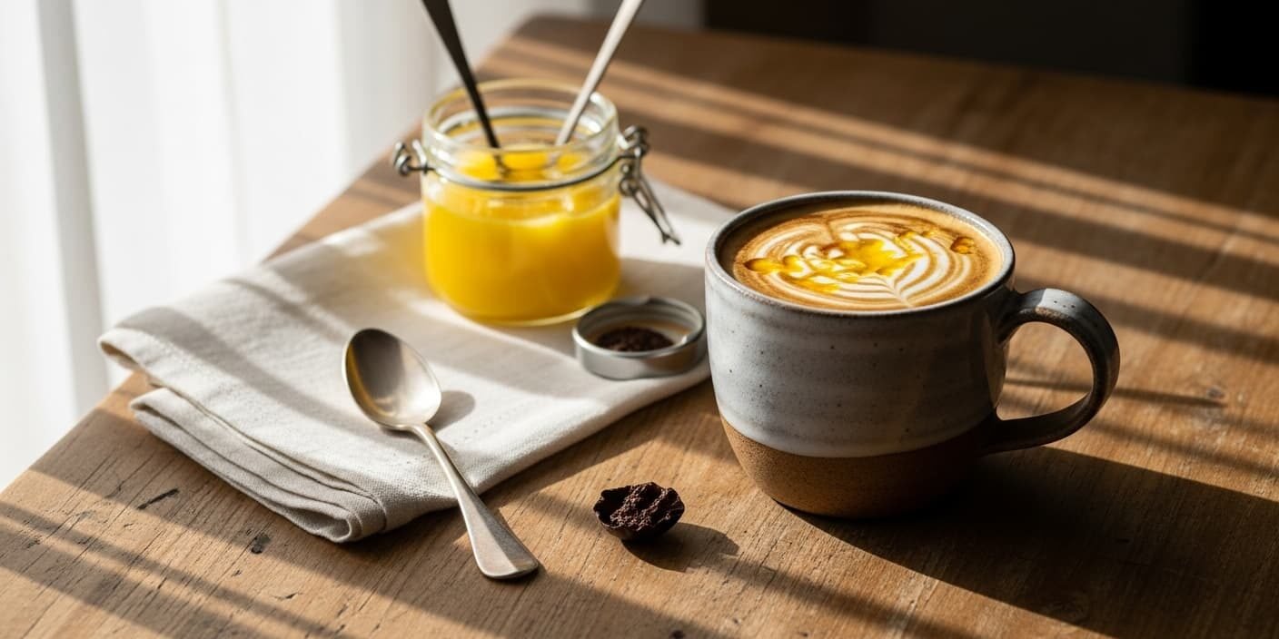 Cafe Con Mantequilla Clarificada Ghee Beneficios Y Preparacion Café con mantequilla clarificada Ghee: Beneficios y preparación