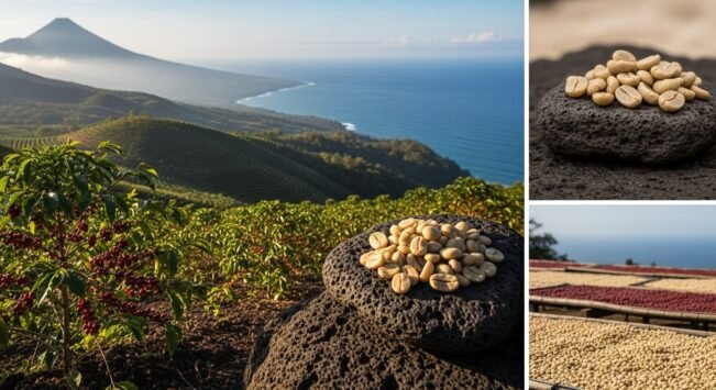 Café cultivado entre volcanes y océano: los orígenes del Pacífico que todavía no están en tu radar