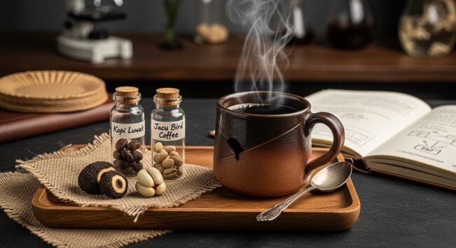 Café Kopi Luwak y Jacu Bird: La cruda realidad ética y sanitaria de los cafés digeridos