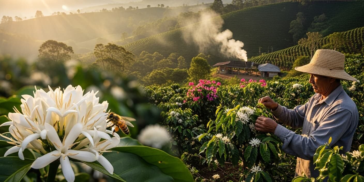 Cafe Y Miel Impacto De La Floracion En La Produccion Agricola Café y Miel: Impacto de la Floración en la Producción Agrícola