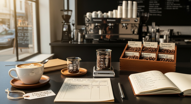 Cálculo del Coste de los Bienes Vendidos (COGS) en tu taza de café comercial: Guía práctica