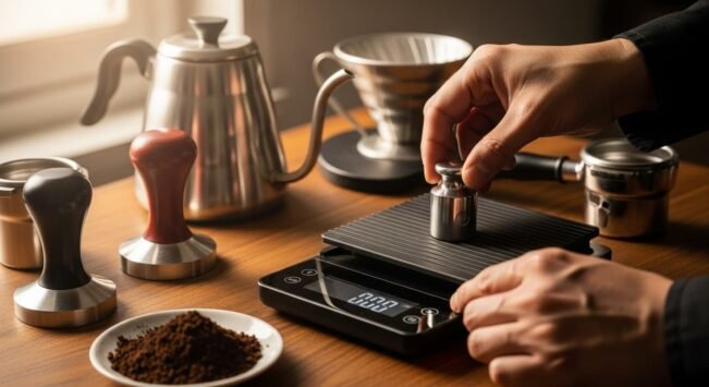 Calibration of digital coffee scales: Practical guide for baristas