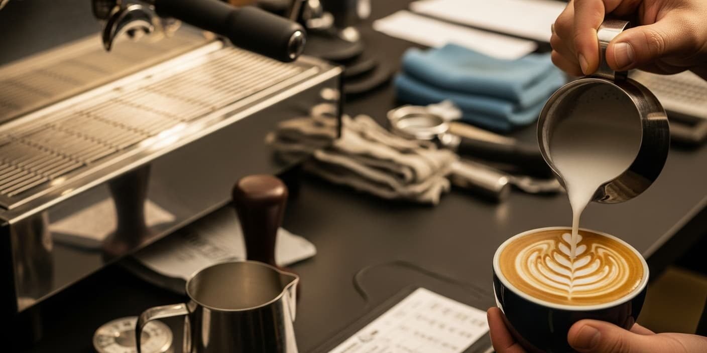 Campeonato De Latte Art Reglas Patrones Oficiales De Vertido Y Penalizaciones Esenciales Campeonato de Latte Art: Reglas, Patrones Oficiales de Vertido y Penalizaciones Esenciales