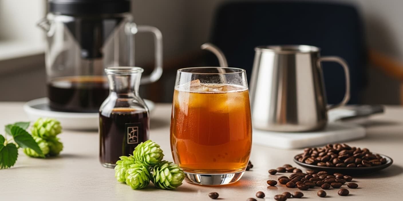 Cold Brew de lúpulo sin alcohol: La nueva tendencia refrescante