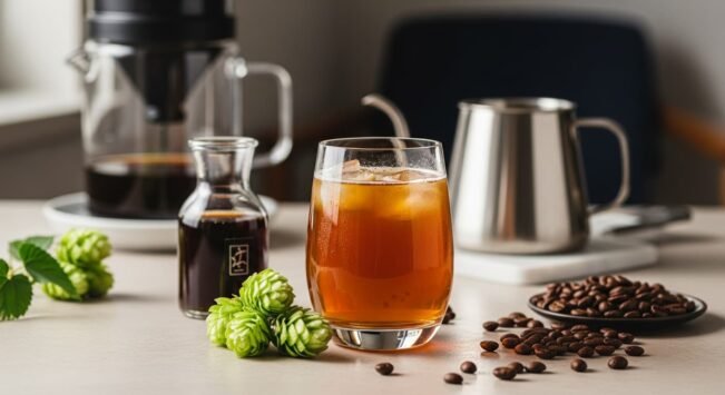 Cold Brew de lúpulo sin alcohol: La nueva tendencia refrescante