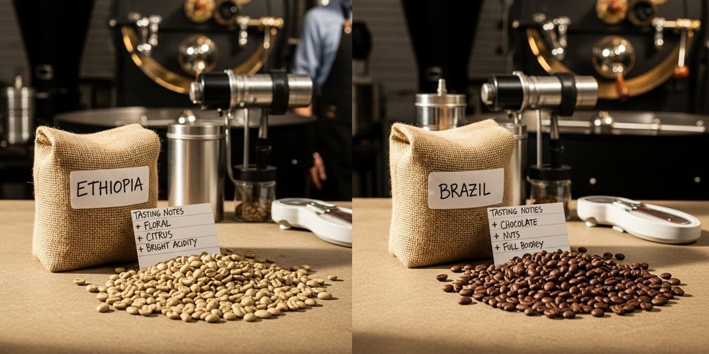 Como Ajustar Perfil De Tueste Segun El Origen Etiopia Vs Brasil Cómo ajustar perfil de tueste según el origen: Etiopía vs Brasil