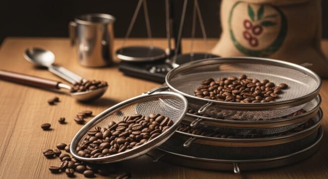 Criba del café Screen Size: Cómo y por qué se clasifica el grano por su tamaño
