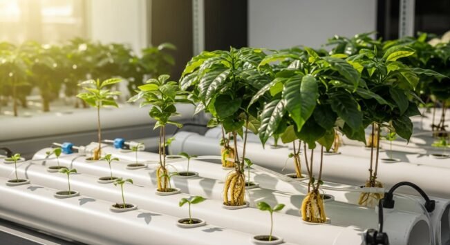 Cultivo hidropónico de café: guía para principiantes en casa