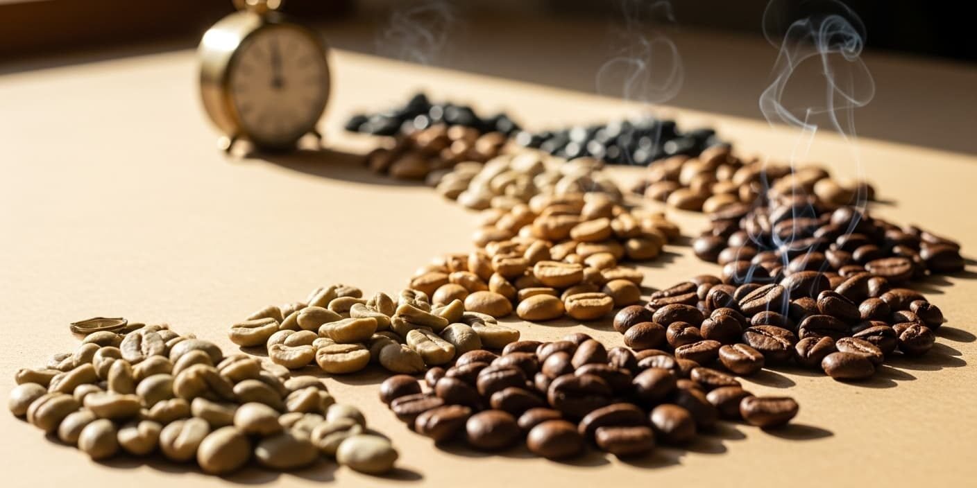 De verde a marrón: lo que le pasa a un grano de café durante los 15 minutos que cambian su sabor para siempre