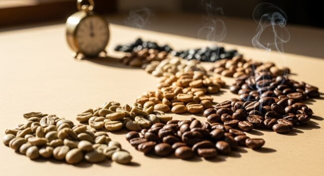 De verde a marrón: lo que le pasa a un grano de café durante los 15 minutos que cambian su sabor para siempre
