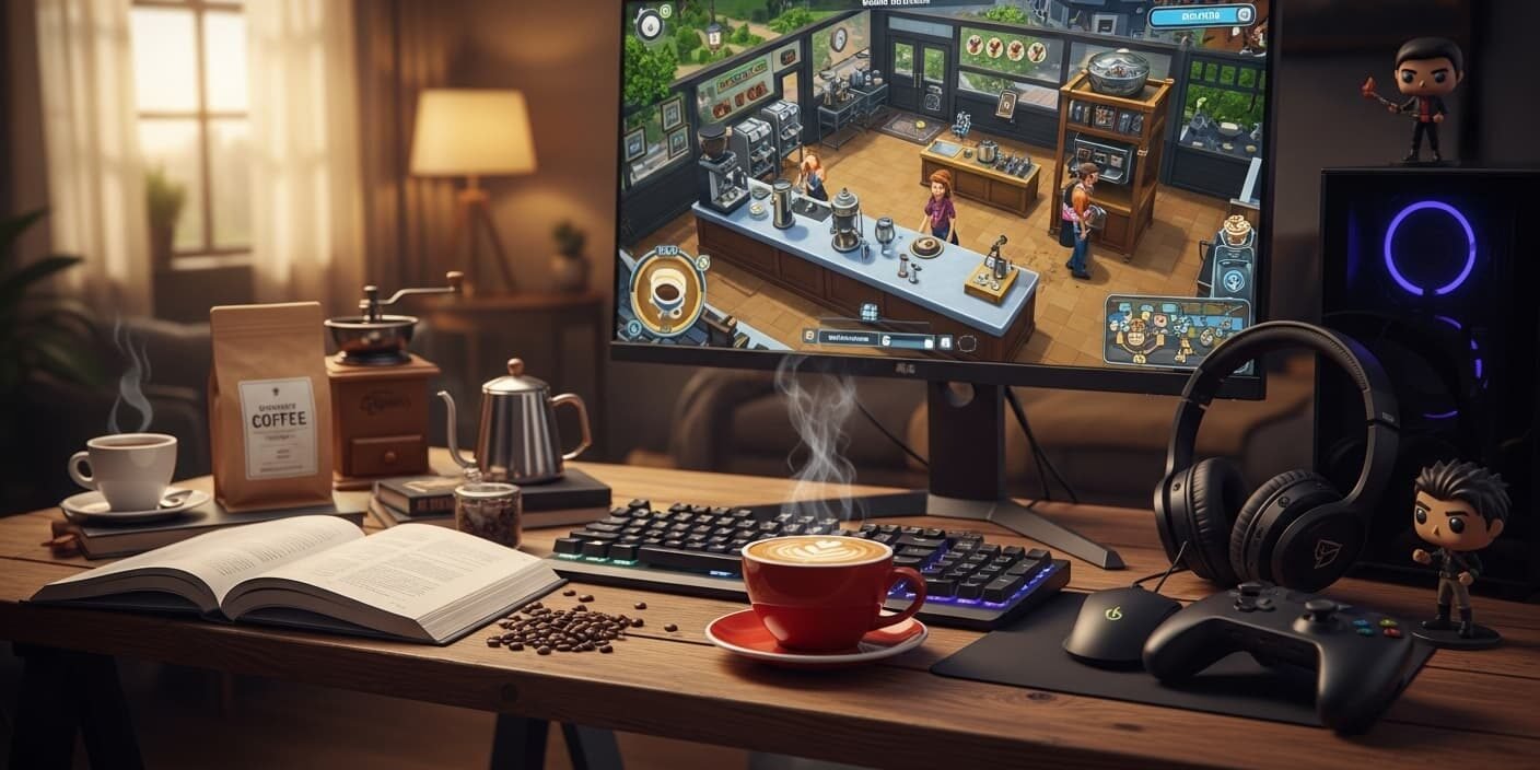 El café en videojuegos de simulación: una experiencia inmersiva para los gamers
