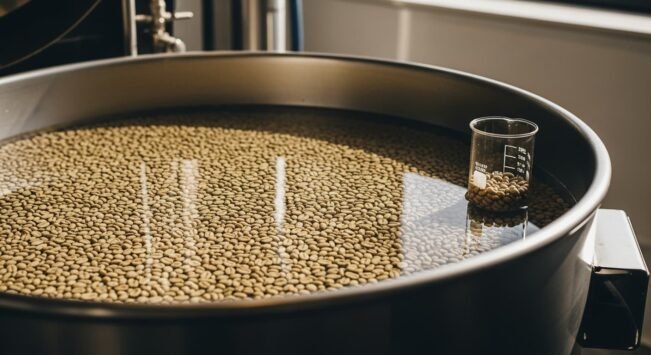 El tiempo que el café pasa dentro de un tanque de agua determina lo que vas a notar en tu taza