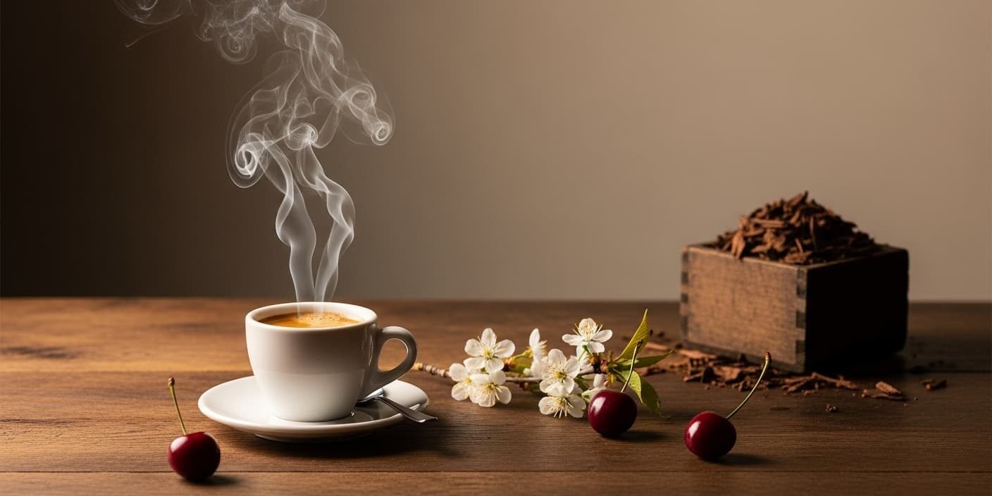 Espresso Ahumado Con Cerezo Una Explosion De Sabor En Cada Sorbo Espresso ahumado con cerezo: una explosión de sabor en cada sorbo