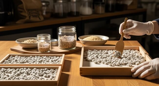 Fermentación Koji: El uso de hongos japoneses para modificar el sabor del café y potenciar su calidad