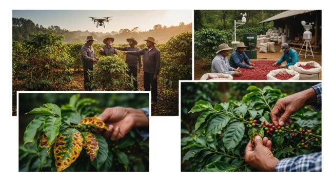 The coffee leaf rust crisis in Ceylon: impact and current solutions