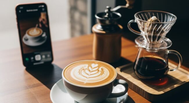 Redes sociales y estética del café: La nueva era del disfrute en tu taza