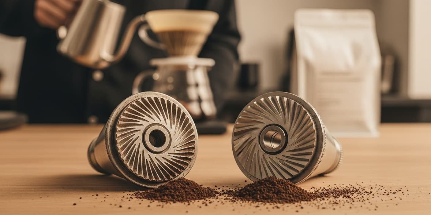 Sustitución de las fresas del molino: Cuándo y cómo saber que han perdido filo y mejorar el café