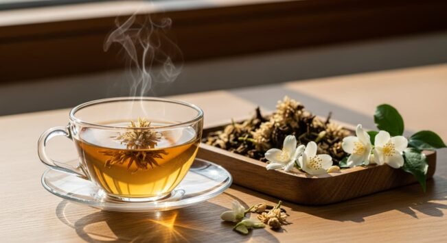 Té de flores de cafeto: Notas de jazmín y sus propiedades saludables