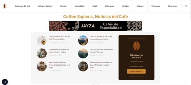 Primer Aniversario Coffee Sapiens 2025 2026 Primer Aniversario Coffee Sapiens 2025 2026